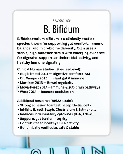 Ollin Gut Health & Immunity Support (32 COUNT)