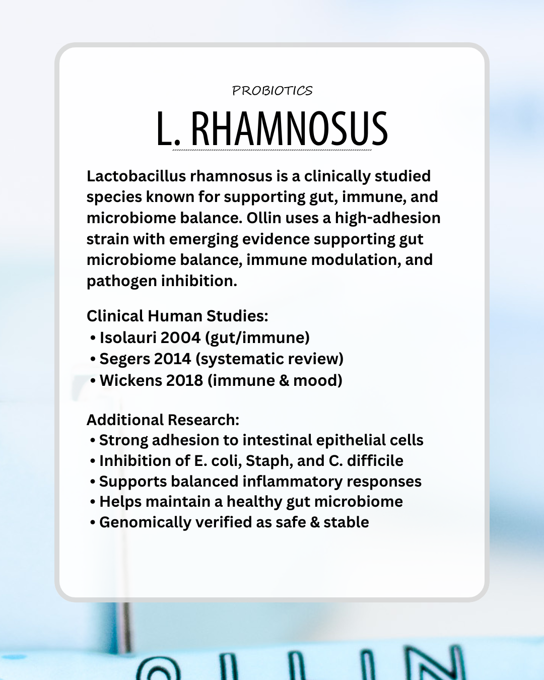 Ollin Gut Health & Immunity Support (32 COUNT)